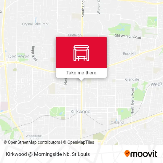 Kirkwood @ Morningside Nb map