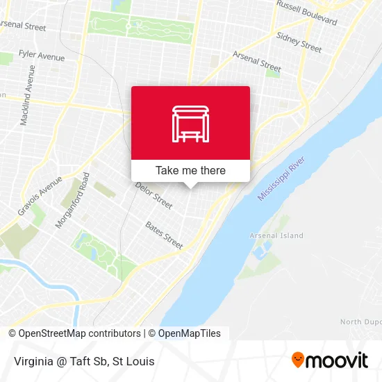 Mapa de Virginia @ Taft Sb