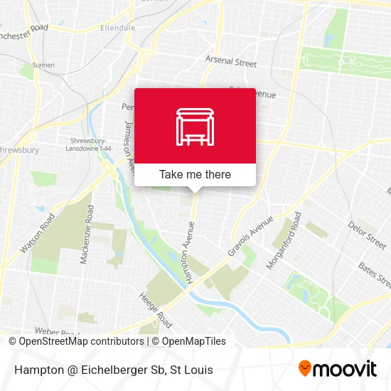 Mapa de Hampton @ Eichelberger Sb