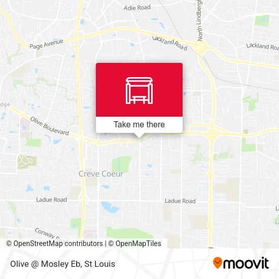 Mapa de Olive @ Mosley Eb