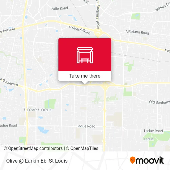 Mapa de Olive @ Larkin Eb