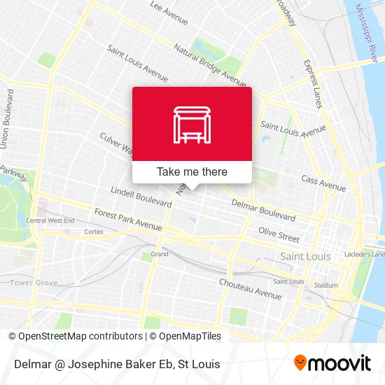 Mapa de Delmar @ Josephine Baker Eb