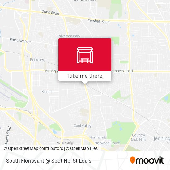 South Florissant @ Spot Nb map