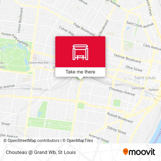 Mapa de Chouteau @ Grand Wb