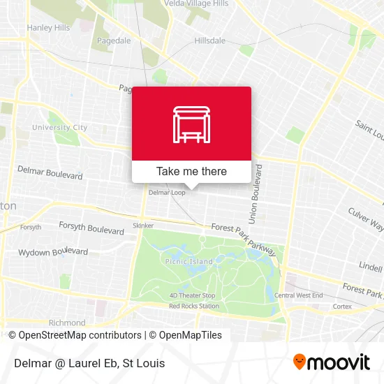 Mapa de Delmar @ Laurel Eb
