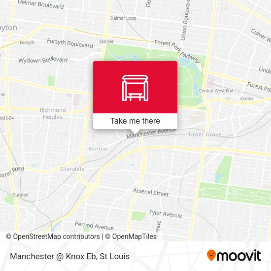 Mapa de Manchester @ Knox Eb
