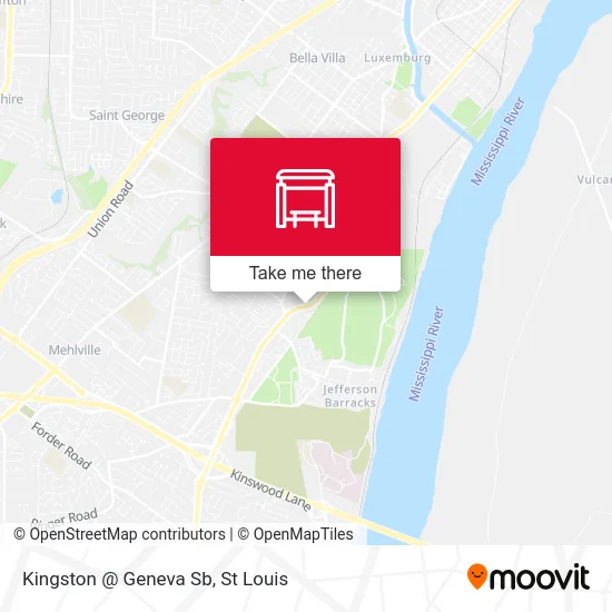 Kingston @ Geneva Sb map