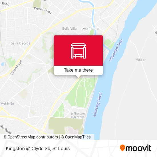 Kingston @ Clyde Sb map