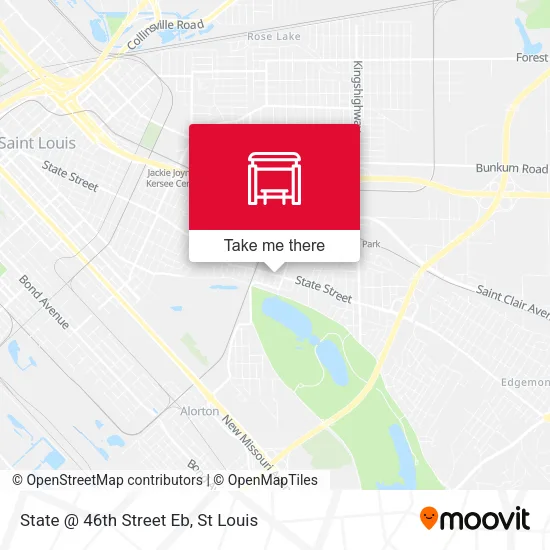 State @ 46th Street Eb map