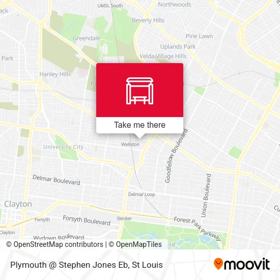 Mapa de Plymouth @ Stephen Jones Eb
