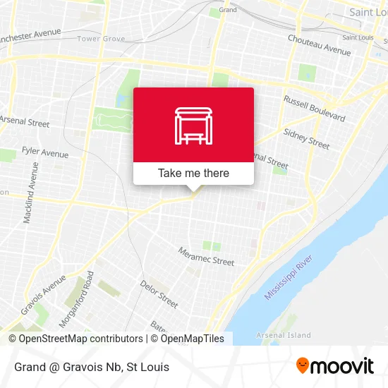 Mapa de Grand @ Gravois Nb