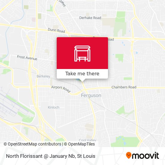 Mapa de North Florissant @ January Nb