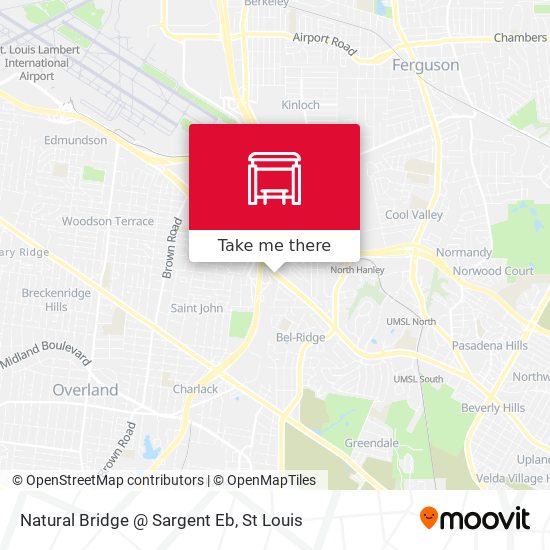 Mapa de Natural Bridge @ Sargent Eb