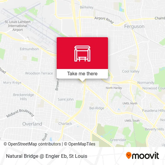 Natural Bridge @ Engler Eb map