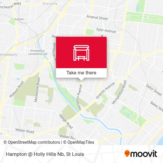 Hampton @ Holly Hills Nb map