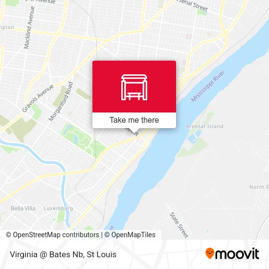 Mapa de Virginia @ Bates Nb