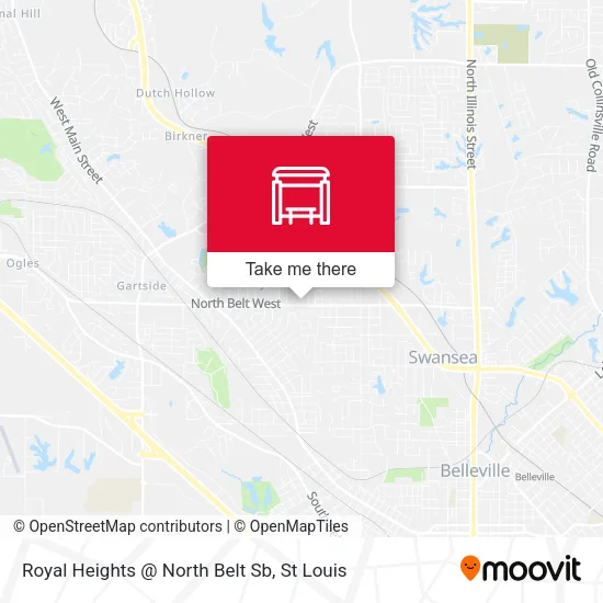 Royal Heights @ North Belt Sb map