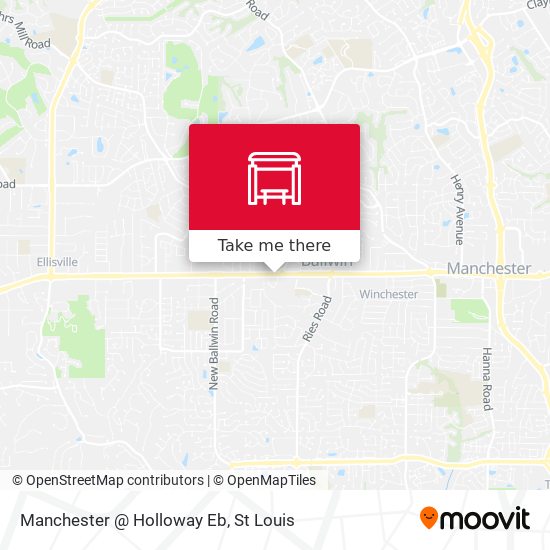 Mapa de Manchester @ Holloway Eb