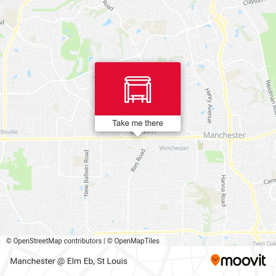 Manchester @ Elm Eb map