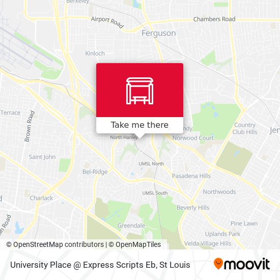 University Place @ Express Scripts Eb map