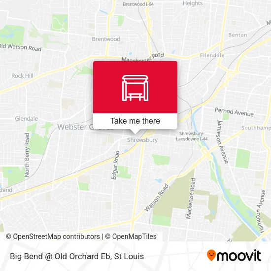 Mapa de Big Bend @ Old Orchard Eb