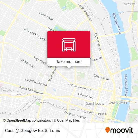 Cass @ Glasgow Eb map