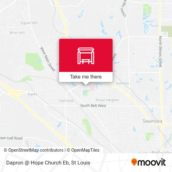 Mapa de Dapron @ Hope Church Eb