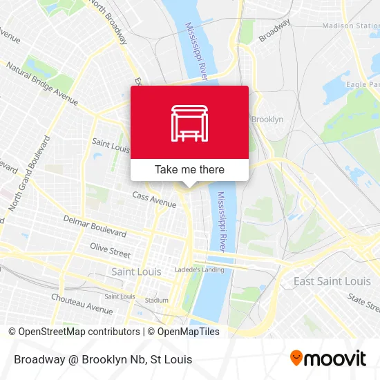 Mapa de Broadway @ Brooklyn Nb
