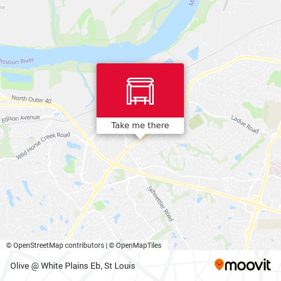 Olive @ White Plains Eb map