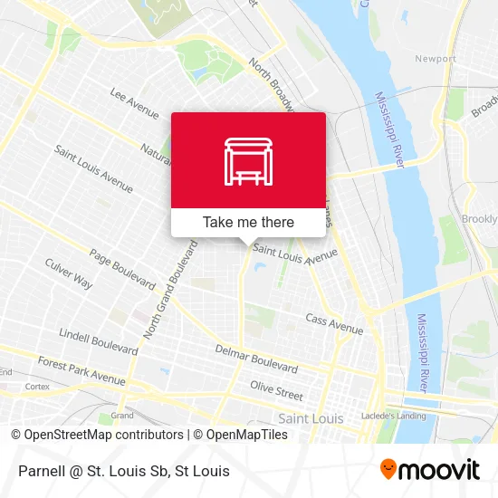 Mapa de Parnell @ St. Louis Sb