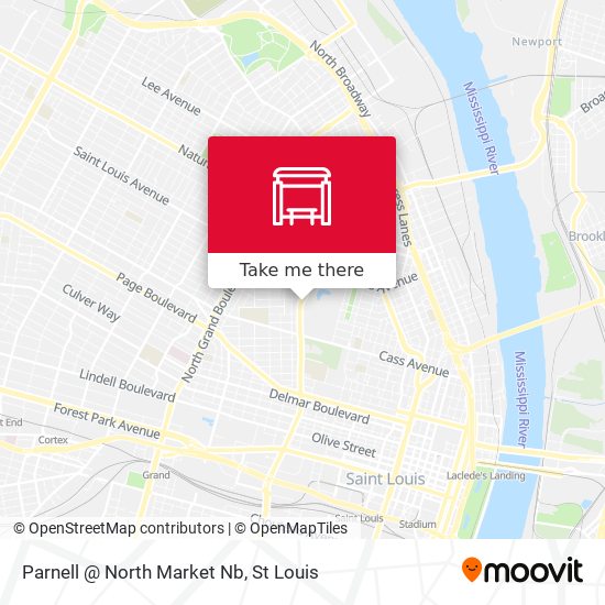 Parnell @ North Market Nb map