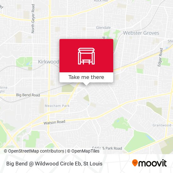 Mapa de Big Bend @ Wildwood Circle Eb