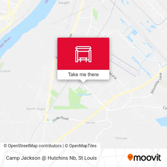 Mapa de Camp Jackson @ Hutchins Nb