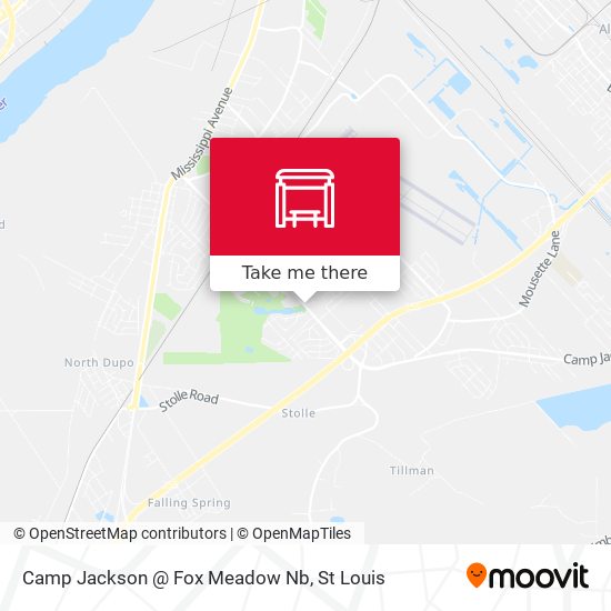 Mapa de Camp Jackson @ Fox Meadow Nb