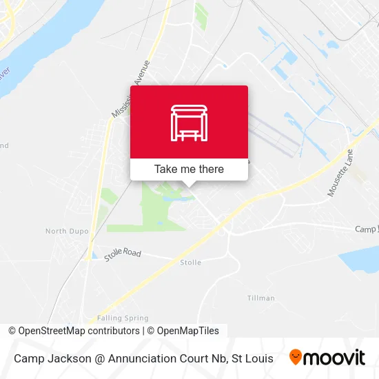 Mapa de Camp Jackson @ Annunciation Court Nb