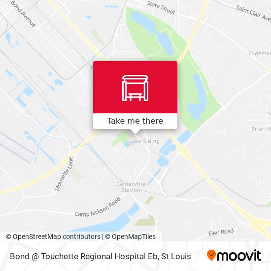Mapa de Bond @ Touchette Regional Hospital Eb