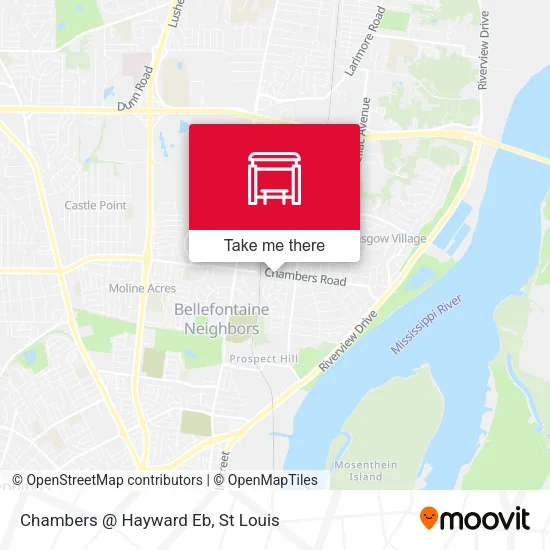 Chambers @ Hayward Eb map