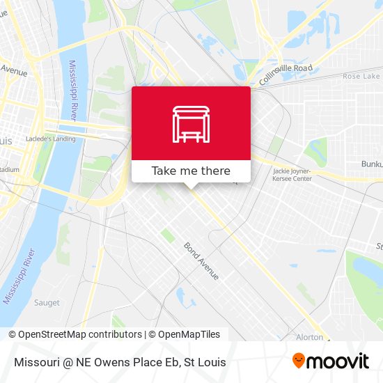 Missouri @ NE Owens Place Eb map