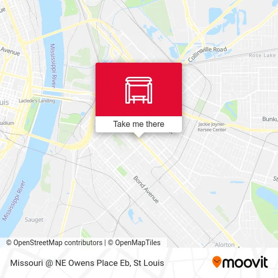 Missouri @ NE Owens Place Eb map
