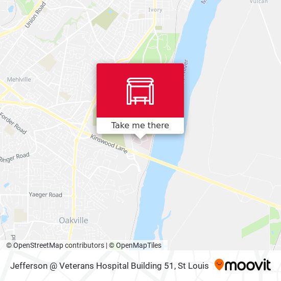 Jefferson @ Veterans Hospital Building 51 map