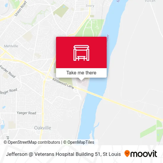 Mapa de Jefferson @ Veterans Hospital Building 51