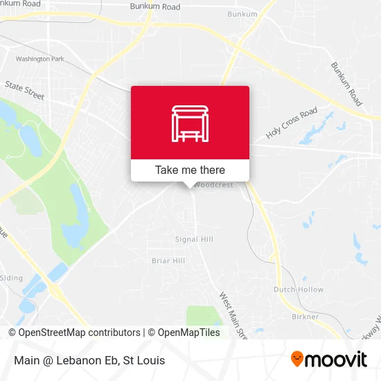 Main @ Lebanon Eb map