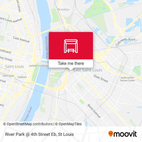 River Park @ 4th Street Eb map