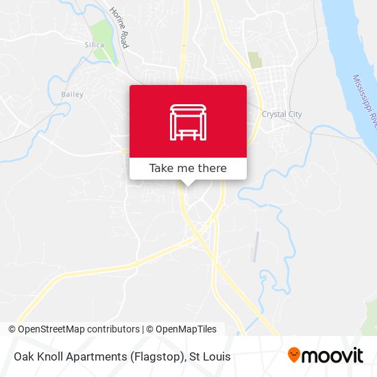 Mapa de Oak Knoll Apartments (Flagstop)
