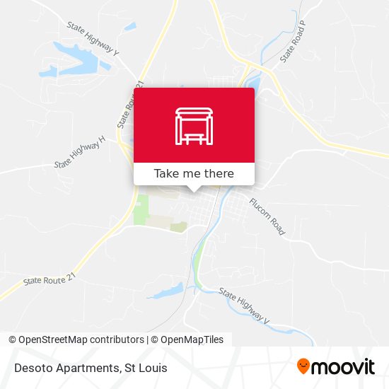 Desoto Apartments map