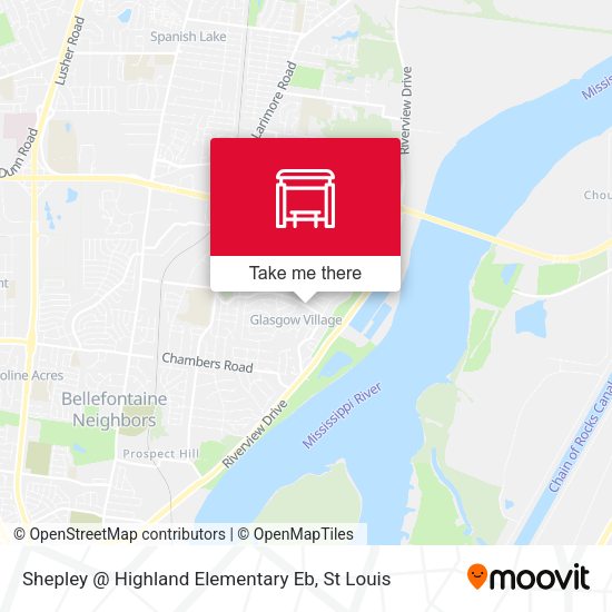 Mapa de Shepley @ Highland Elementary Eb