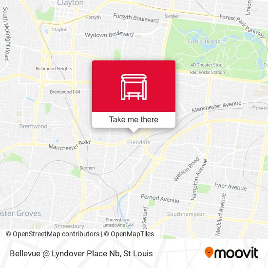 Bellevue @ Lyndover Place Nb map