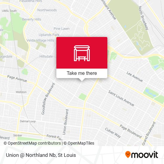 Union @ Northland Nb map