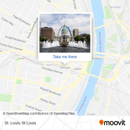 Mapa de St. Louis