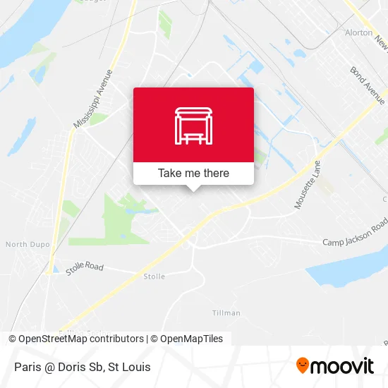 Paris @ Doris Sb map